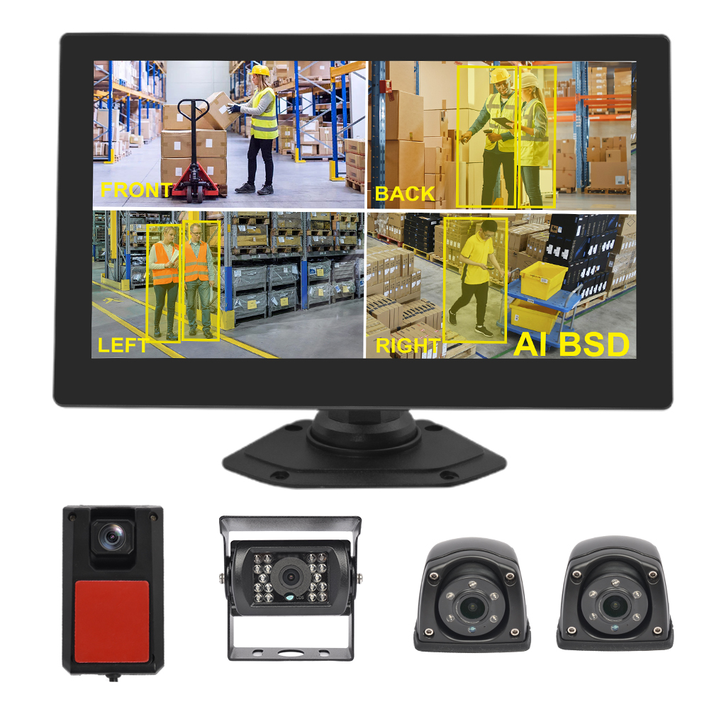 10.1" Active Detect Smart DVR Touch Screen Monitor System